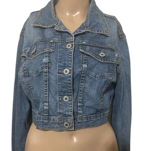 Detail Jeans Blue Denim Jacket